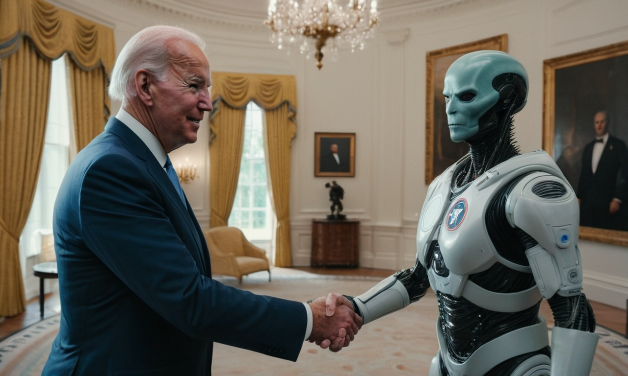 Joe Biden and Alien